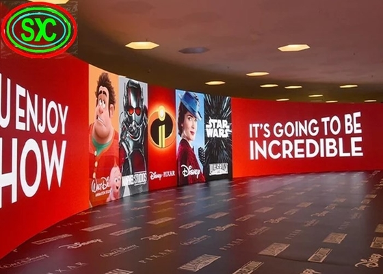 Duurzaam Flexibel Flexibel Film Set LED-scherm Reclame Video Muur SMD2525 1R1G1B Signage Panel