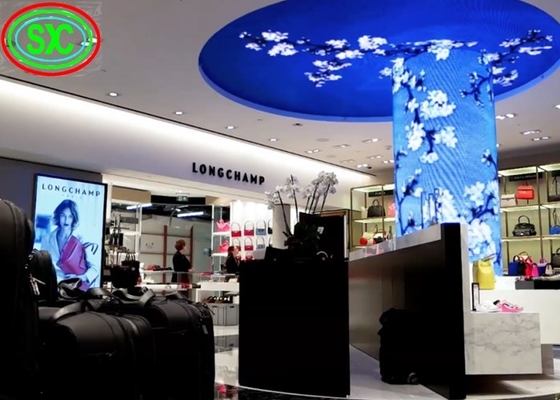 Duurzaam Flexibel Flexibel Film Set LED-scherm Reclame Video Muur SMD2525 1R1G1B Signage Panel