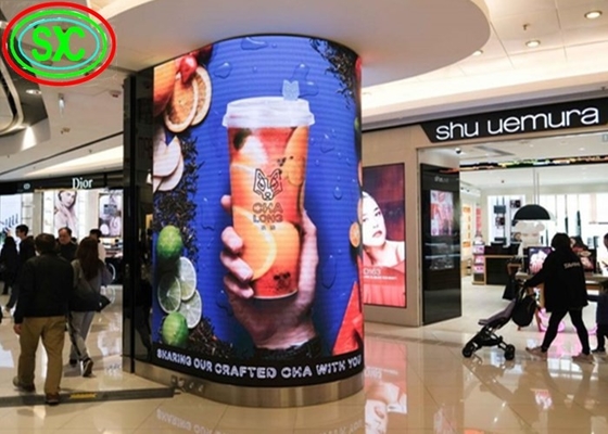 Duurzaam Flexibel Flexibel Film Set LED-scherm Reclame Video Muur SMD2525 1R1G1B Signage Panel