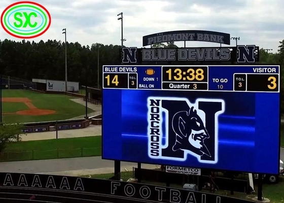 SMD P10 Sportstadion omtrek LED-display Commerciële reclameborden