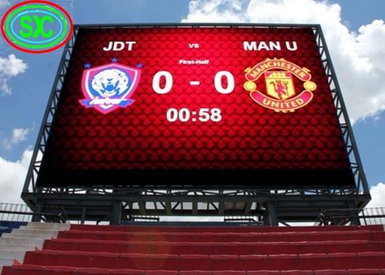 Goede prijs P10 Buiten IP65 Waterdicht RGB LED Display Scherm Voor Stadion Voetbalveld online
