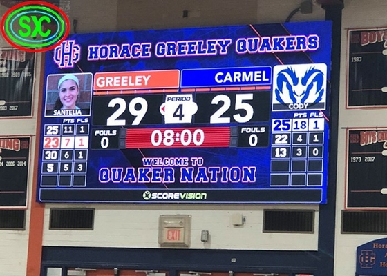 Top-notch facility digitale scoreboards gemaakt met koudgewalste stalen materialen