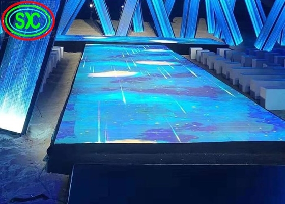 China SMD3535 Sound Active DJ Led Disco Dance Floor Warm witte straalpanelen