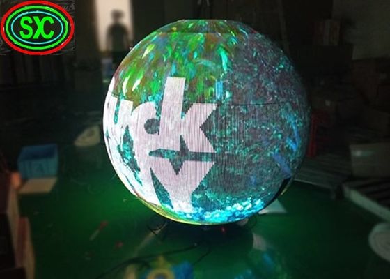 3.91mm Full Color Outdoor Sphere LED-scherm voor gebouw Billboard
