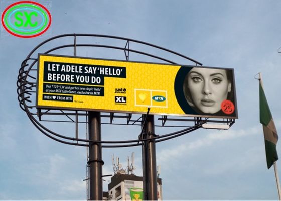 Full Color P10 Outdoor LED Panel 5000cd/M2 Helderheid 10mm Pixel Pitch