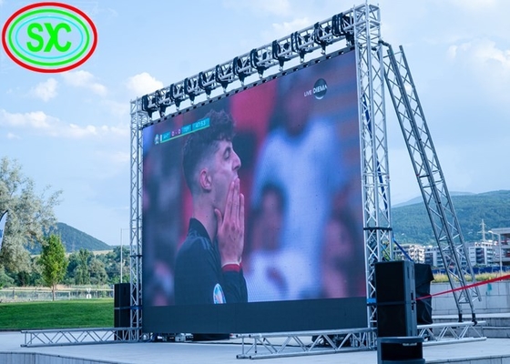 Indoor P4LED Die-Cast Aluminium Screen Suspended LED Screen 512mm X512mm Doos