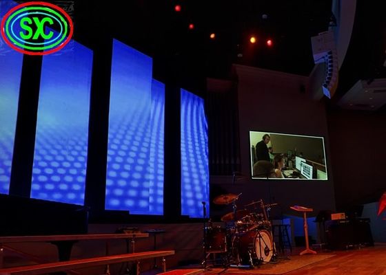 De hoge Helderheids Volledige Colorstage Geleide Schermen P3.91 met het Aluminium van het Matrijzenafgietsel