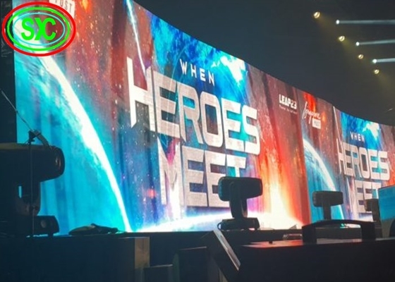 SMD3535 P8 Outdoor Full Color LED Lease Screen RGB 8500cd/Sqm 15625 punten/Sqm