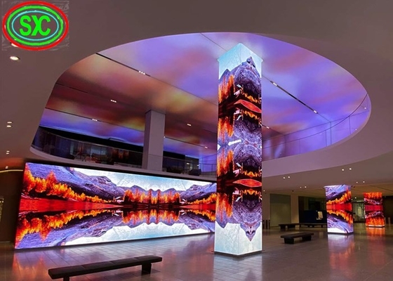 Duurzaam Flexibel Flexibel Film Set LED-scherm Reclame Video Muur SMD2525 1R1G1B Signage Panel