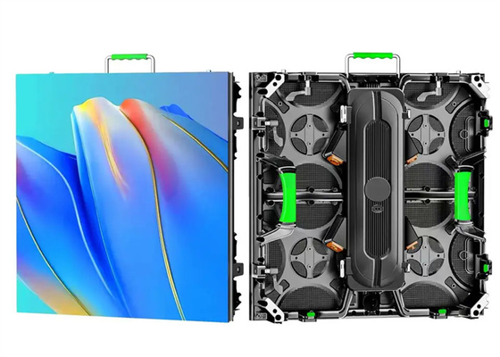 640*640mm p2,5 naadloos splitsen podium scherm paneel verhuur led videomuur voor concerten