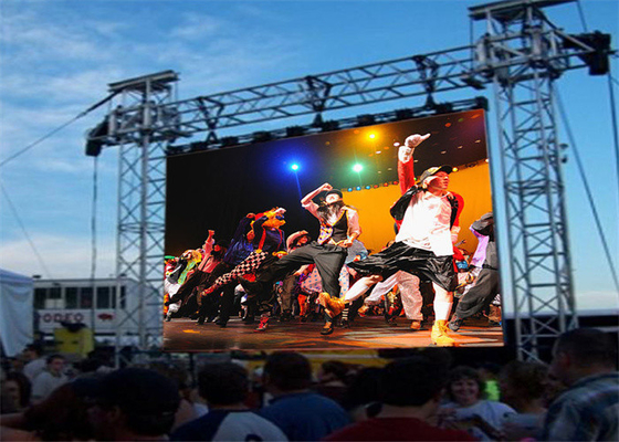 SMD2121 Outdoor Video Wall IP65 1000mm X500mm Module 3 jaar garantie