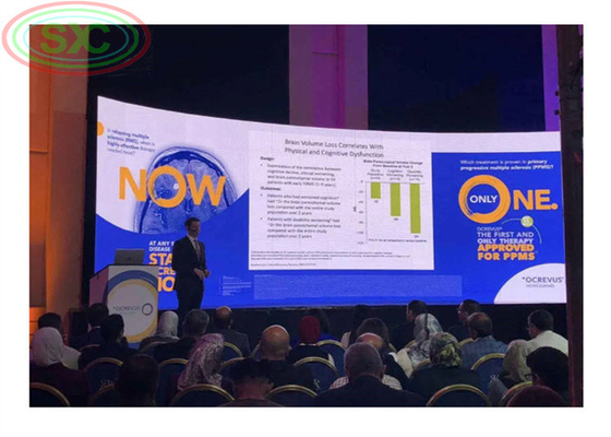 Outdoor Indoor HD Bühnenachtergrond Slim Led Display P3.9 Huur LED Video Wall