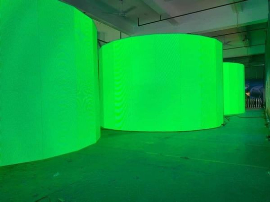 Flexible Outdoor Stage LED Screen Display HD SMD2727 3 jaar garantie