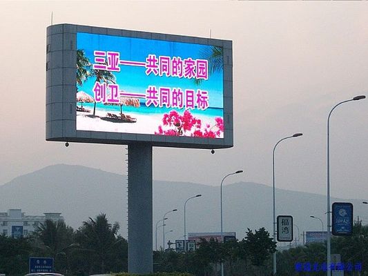 Outdoor P8 SMD Full Color LED Billboard IP65 Waterdicht 8mm Pitch
