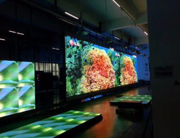 Indoor P6.25 LED Dance Floor interactieve draagbare 3D effect 25600 pixels draagbare led dansvloer