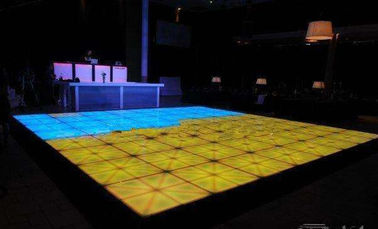 3D-effect 10000 pixels RGB Portable Led Dance Floor Ip34 Beschermingsniveau Portable Led Dance Floor