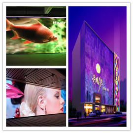 P10 Achtergrond Led Display SMD3535 Advertentie Led Display Buiten Staalkast