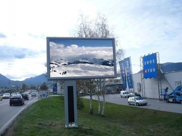 Outdoor P6 groot led-scherm reclameborden met 3 jaar garantie