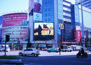 Billboard IP65 SMD Digital P10 outdoor LED-schermen 960mm x 960mm kastgrootte outdoor full color led display