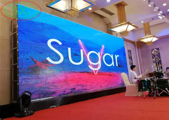 P2.6 P2.9 P3.91 Kerk Openbaar Indoor LED Video Wall Screen Verhuur Bühnen achtergronden