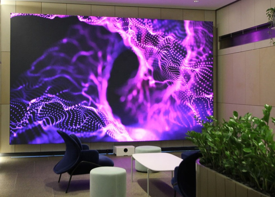 Huur full color LED curtain wall display,Indoor Stadium LED stage curtain screen P2.5