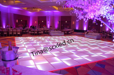 Bühnenapparatuur Party Wedding Show DJ Full Color RGB LED Disco Light Dansvloerscherm