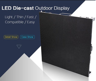COB Indoor SMD3535 P1.25 COB Verhuur Led Display Reclame Helderheid 1800mcd 640mm x 640mm kast