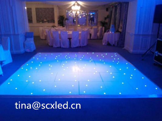 Goede prijs Indoor SMD3535 Geluid Actieve DJ LED Disco Dance Floor Warm White Beam Panels online