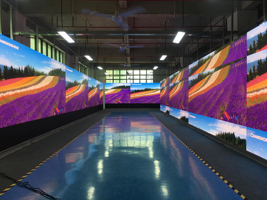 Buiten P3.91 LED-scherm Pantalla 500x1000mm LED Video Wall Buiten LED-scherm