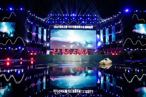 Indoor Advertising Stage LED-schermen HD Video Wall P3 pixels Hoge helderheid panelen