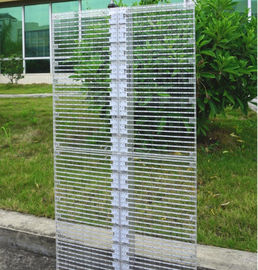 IP30 hd Indoor P5.21 Transparent LED Screen Pixel Density 36864 Dots / sqm transparant videoscherm