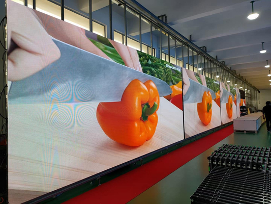 P4 Outdoor Full Color LED Rental Screen SMD2727 Groot formaat Voor ziekenhuizen / stadions