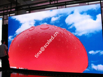 Hoog helderheids HD-videofunctie P3.91 LED-scherm voor achtergrondverhuur