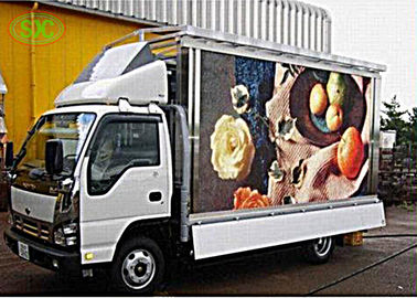 Verhuur van mobiele vrachtwagens LED-scherm P6 Full Color High Resolution SMD CE-goedkeuring