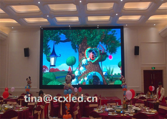 P2 Indoor Full Color Stage LED Display Panel 2 mm Pixel 250000/M2 Dichtheid