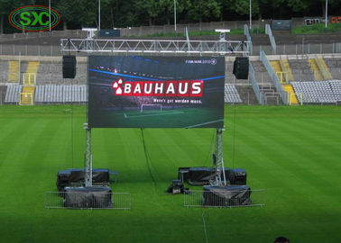 De openlucht van de de Kleurensport van HD Volledige het Stadion LEIDENE het Schermp10mm 10000dots/sq m buitenkant leidde vertoning