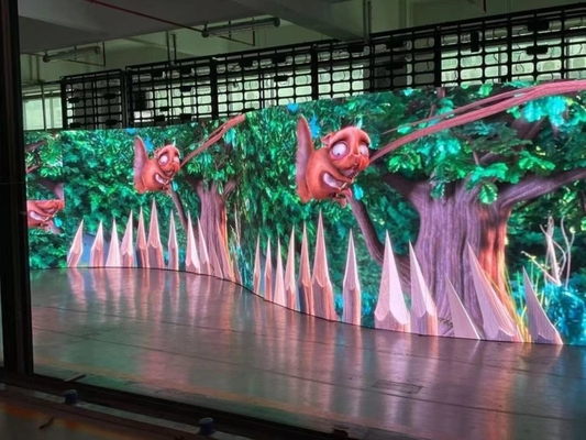 Gratis vluchthoesje 4mX3m Turnkey Complete System Stage Led Video Wall Backdrop Event LED Display Screen Met Productieprijs