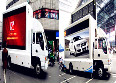 Buiten waterdicht P10 lichtgewicht aanhangwagen mobiele vrachtwagen HD LED-reclame scherm