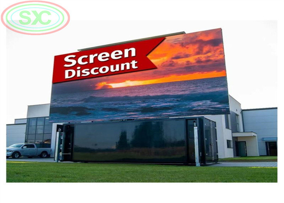 Smd2121 Outdoor LED-scherm verhuur volkleur 16-bit grayscale 3 jaar garantie