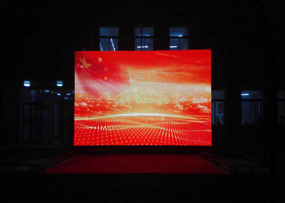 P4 Indoor Outdoor SMD2121 LED podium Video Muurscherm 4mm Volkleurig