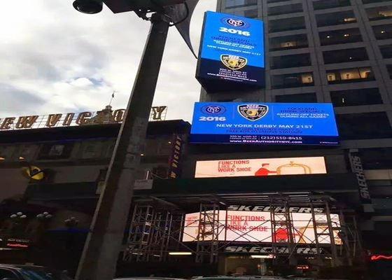 Buiten P10 Full Color LED Display IP65 Waterdicht 10mm Pitch