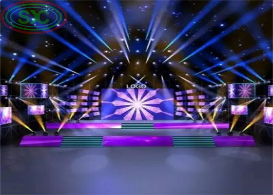 Potentiële advertentie-instrumenten LED-display binnenin P3.91 LED-display voor podiumvertoningen