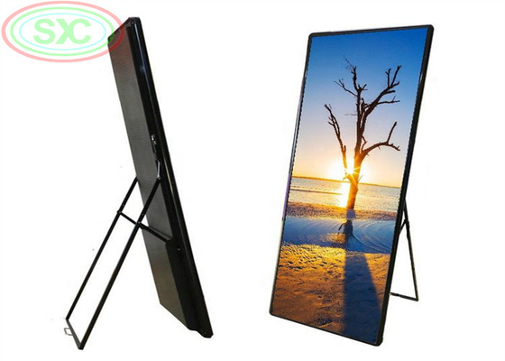 Indoor P2.5 Led Poster Display Screen IP43 Hoog contrast