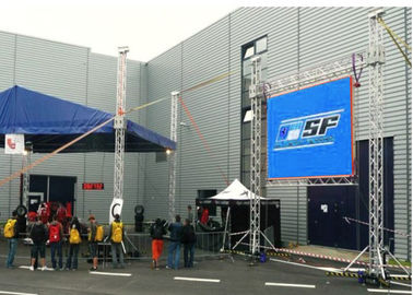 Huur Gebruik Stage HD SMD 3in1 P3.91 Indoor Outdoor Full Color LED Display Screen Met Aluminium Kas 24pcs Panelen