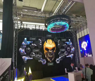 Verhuur RGB LED-scherm binnen LED-tv muur geluidsloos 62500 punten/vierkante meter