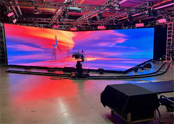 SMD2121 LED-binnenpodiumschermverhuur/RGB LED-paneelverhuur met hoge resolutie