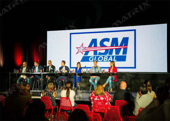 Onderhoud van de voorzijde van het gebouw P2.5, verhuur van LED-display LED-wand voor bioscoop