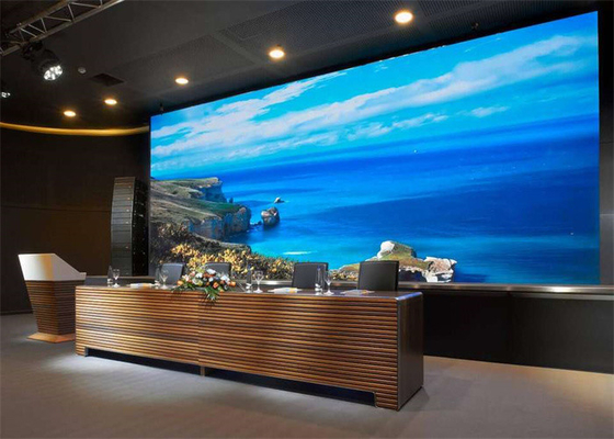 Onderhoud van de voorzijde van het gebouw P2.5, verhuur van LED-display LED-wand voor bioscoop