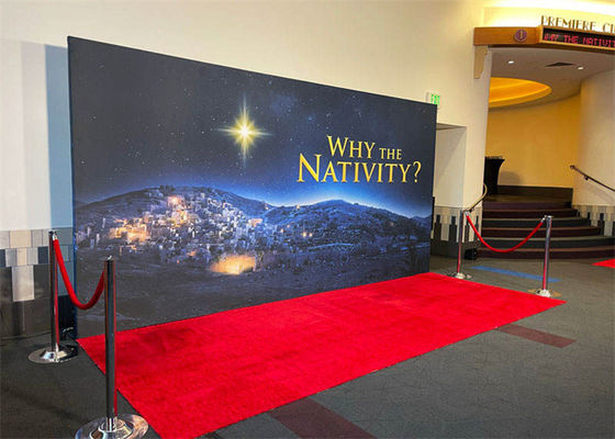 Binnen Buiten P5 Full Color LED Videowand 5mm Pixel Pitch 1500cd/M2 Helderheid