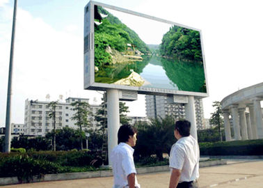 Buitengebied Hoge helderheid P6 Waterdicht Reclame Full Color LED-billboards Voor winkelcentrum